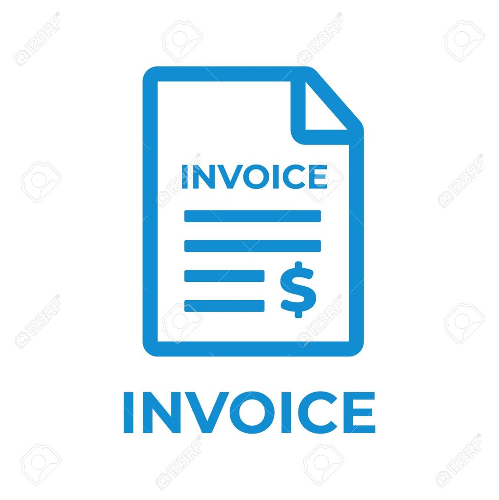 Printed form of the invoice